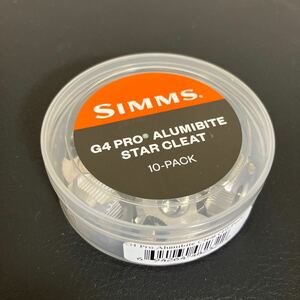シムス アルミバイト スタークリート ★ Simms G4 Pro Alumibite Star Cleats 10-Pack　ウェーディングブーツ