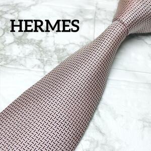 至高のソリッドタイ　HERMES エルメス ネクタイ