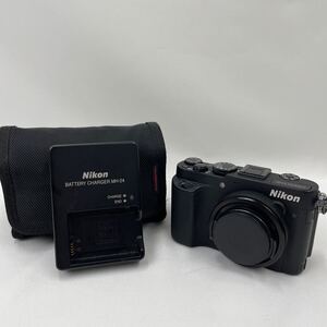 Nikon ニコン　COOLPIX P7700 カメラ 本体のみ　コンパクトデジタルカメラ　デジカメ　バッテリーチャージ　ケース付　【TU00186】