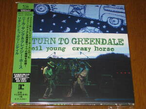 NEIL YOUNG & CRAZY HORSE ニール・ヤング / リターン・トゥ・グリーンデイル 2020年発売 紙ジャケ SHM-CD 2枚組 国内帯有