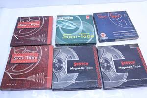 ◆ SCOTCH　Magnetic Tape　　オープンリール テープ 6本　#30888　◆