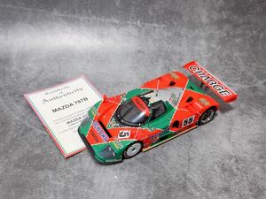 AUTOart 1/18 SIGNATURE MAZDA 787B LeMans Winner 1991 #55/WEIDLER/HERBERT/GACHOT オートアート　ルマン　Aa マツダ