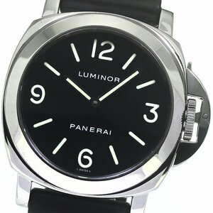 パネライ PANERAI PAM00112 ルミノールベース 手巻き メンズ 良品 _780068