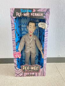 PEE WEE HERMAN ヴィンテージ ピーウィー・ハーマン 映画コメディアン 喋る　talking 特大当時物 MRビーン ジャッカス TV番組