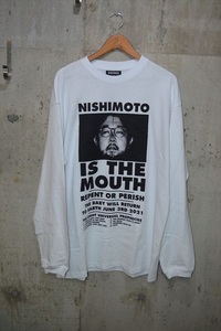 ニシモト イズ ザ マウス　NISHIMOTO IS THE MOUTH　ロング　Ｔシャツ　XL　NIM-L12C D5134