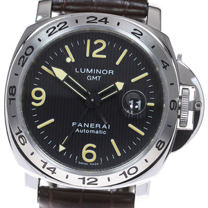 パネライ PANERAI PAM00029 ルミノール GMT デイト 自動巻き メンズ _841679