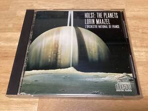 ★CBS SONY刻印★38DC 12/初期打刻印/マゼール/組曲 惑星/MAAZEL/HOLST/THE PLANETS/Crude font/検索35DH・35DP