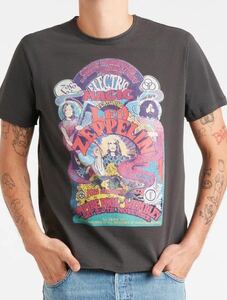 UK古着　Led Zeppelin 公式　Tシャツ　ブラック　バンド　Mサイズ　レッドツェッペリン