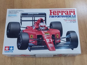 未組立 1/20 フェラーリ F189 後期型 ポルトガルGP仕様 「グランプリコレクション No.24」 ディスプレイモデル 内袋未開封