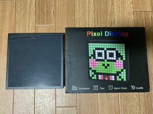 Pixel Display デジタルフレーム (検: Divoom Pixoo、ピクセルアート、ドット絵)
