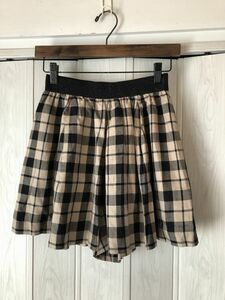 ◆WILLSELECTION/ウィルセレクション/チェックのキュロットパンツ/ショートパンツ◆o