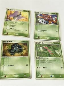 ポケモンカード ジュプトル　クヌギダマ　クサイハナ　モルフォン　４枚