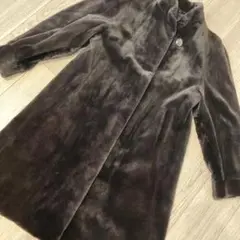 valentino furs サガミンク　濃ブラウン　フリー　高級ミンク