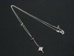 ■美品■ STAR JEWELRY スタージュエリー SV925 ネックレス ペンダント アクセサリー レディース シルバー系 DE8640