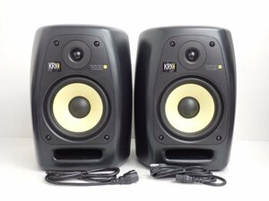 【美品】KRK 2WAYアクティブモニタースピーカーシステム KRK VXT8 ペア 元箱有 ケーアールケー ◆ 6FFF8-13