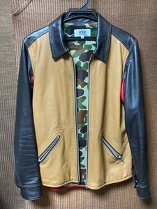 レア？　eye JUNYA WATANABE MAN COMME des GARCONS レザーブルゾン　Sサイズ