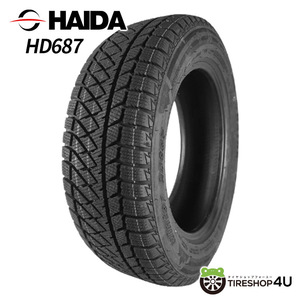 2022年製 HAIDA HD687 225/45R17 225/45-17 94T ハイダ スタッドレス ウィンター スノータイヤ 在庫有 処分特価 4本送料税込24,798円～