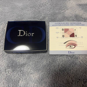 Dior クリスチャン　ディオール アイシャドウ サンククルール デザイナー　パレット　使用