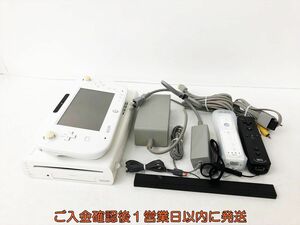 【1円】任天堂 WiiU 本体 周辺機器 まとめ売り セット 32GB ホワイト ニンテンドーWii U 初期化済 未検品ジャンク DC04-195jy/G4