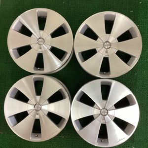 【316】ギャルソンD.A.Dアルミホイール 18X7.5J+42 114.3-4H,5H 中古品４本