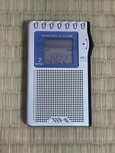 SONY AIWA ポケットラジオ CR-ES230M FM AM 動作確認済