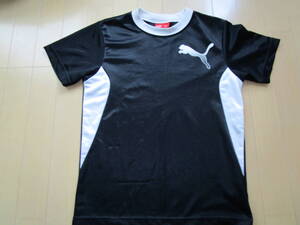 *150*puma/プーマ sportsＴシャツ♪黒 サッカー