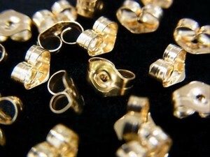 ★ピアス★ピアスキャッチ 5×4mm 14Kゴールドフィルド ペア