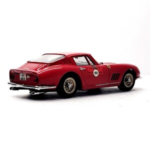 1/43 Best model フェラーリ 275 GTB 1967 ベストモデル Ferrari 275GT B ル・マン ルマン Le mans でも活躍 昭和 名車 レース 1円 122107