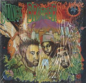 USオリジナルLP！シュリンク付き Jungle Brothers / Done By The Forces Of Nature 89年【Warner Bros. 1-26072】Native Tongue Hip-Hop