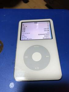 iPod Classic 第5世代sd化256GB 電池新品