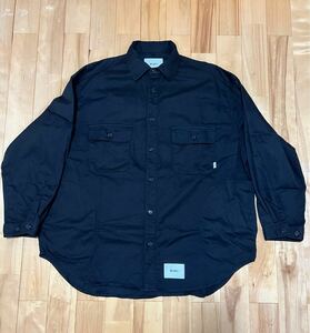 WTAPS EX45 WCPO 02/LS/COTTON.TWILL/ ダブルタップス 長袖シャツ シャツジャケット