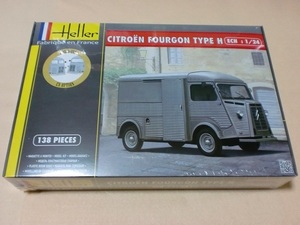 エレール 1/24 シトロエン Hバン 貨物車 CITROEN FOURGON　TYPE H Citroen Van "H" Heller 80768