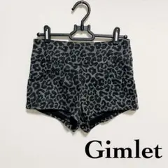 美品【Gimlet】ヒョウ柄ショートパンツs■送料無料