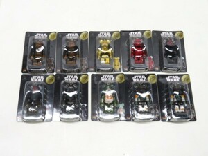 hafn2565-1 167 未開封 STARWARS スターウォーズ Happyくじ ベアブリック賞 11×2/12/15/16×2/17/18/19×2 10点 まとめて