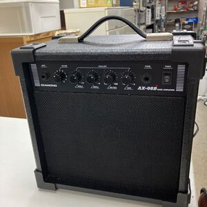 W2501-3019 ベースアンプ DIAMOND AX-08B BASS AMPLIFLER 通電確認済み 中古 100サイズ発送予定