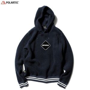 【良品】 FCRB f.c real bristol エフシーレアルブリストル SOPHNET ソフネット POLARTER BOA FLEECE PULLOVER HOODY フーディ パーカー