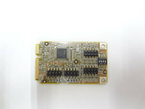 複数在庫★ IEI Technology MPCIE-UART-KIT01-R10 PCI Express Mini ボード★動作品（IC4）