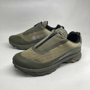 即決!定番! MERRELL MOAB SPEED STORM MOC GORE-TEX HERB 25.5cm J067563 / メレル モアブ スピード ストーム モック ジップ ゴアテックス