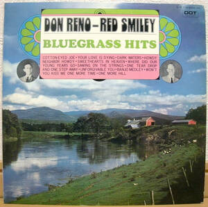 ドン・リノ【国内盤 白見本LP】Don Reno & Red Smiley Bluegrass Hits | 日本ビクター SJET-8346(M) (レッド・スマイリー バンジョー BANJO