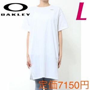 新品 オークリー OAKLEY レディース 半袖機能Tシャツ RADIANT TENDER ONE-PIECE 3.0 FOA500207 （ホワイト）Lサイズ 、