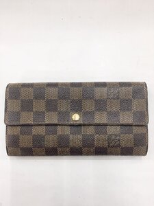 LOUIS VUITTON/ルイ・ヴィトン ダミエ ポルトフォイユ サラ 長財布 N61734