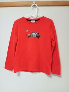 【サンプル】Paul Smith JUNIOR（ポールスミスジュニア）車柄 ロングTシャツ 6A 120