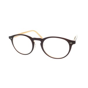 【中古】オリバーピープルズ OLIVER PEOPLES Riley-K セルフレーム メガネ ブラウン【サイズ48□21-146】