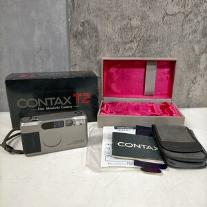 Contax コンタックス T2 フィルムカメラ Carl Zeiss Sonnar 2.8/38 T*◇中古/未清掃未検品/動作未確認/写真でご確認下さい/NCNR