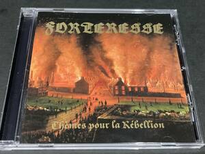 カナダ産ブラック・メタル Forteresse / Thmes Pour la Rbellion　メロディック・ブラック Atmospheric Black Metal　輸入盤CD