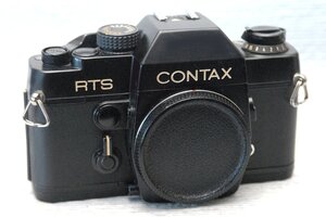 CONTAX コンタックス 最高峰 昔の高級一眼レフカメラ RTSボディ 希少な作動品（腐食なし）