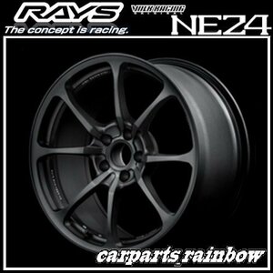 ★RAYS/レイズ VOLKRACING ボルクレーシング NE24 19×9.0J/9J 5/114.3 +38★マットガンブラック(MT)★