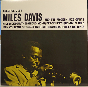 MILES DAVIS AND THE MODERN JAZZ GIANTS / MILES DAVIS 1954/1956年録音 輸入盤 アナログ盤 1989年リマスター