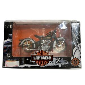 【新品未開封品】Maisto マイスト HARLEY-DAVIDSON ハーレーダビッドソン 1/18 1936 EL Knucklehead ナックルヘッド ダイキャスト バイク