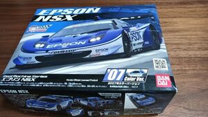 新品未組立 箱ボロめ バンダイ 爆シード エプソン NSX 2007年カラーバージョン ミニ四駆